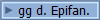 gg d. Epifan.